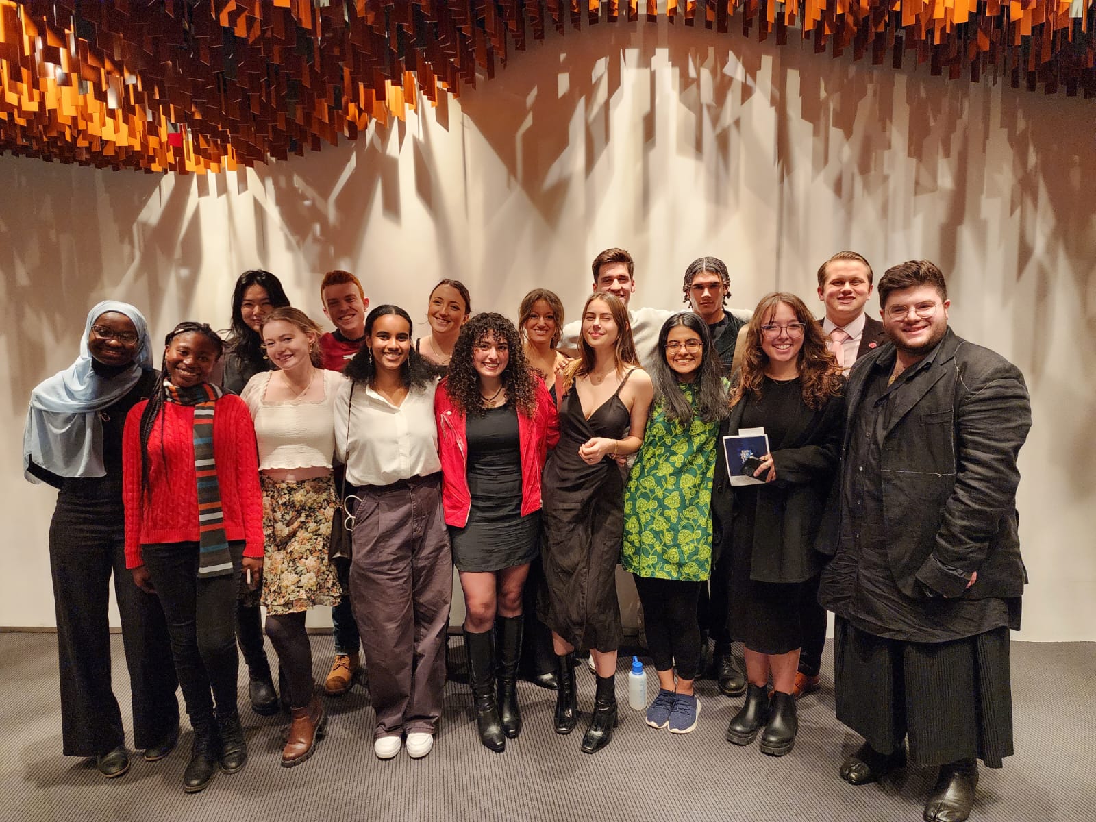 Concert in Paris with group of students