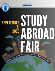 Hampton University Study abroad fair